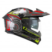CGM 366T DUAL Tech Fekete/Piros/Fluo